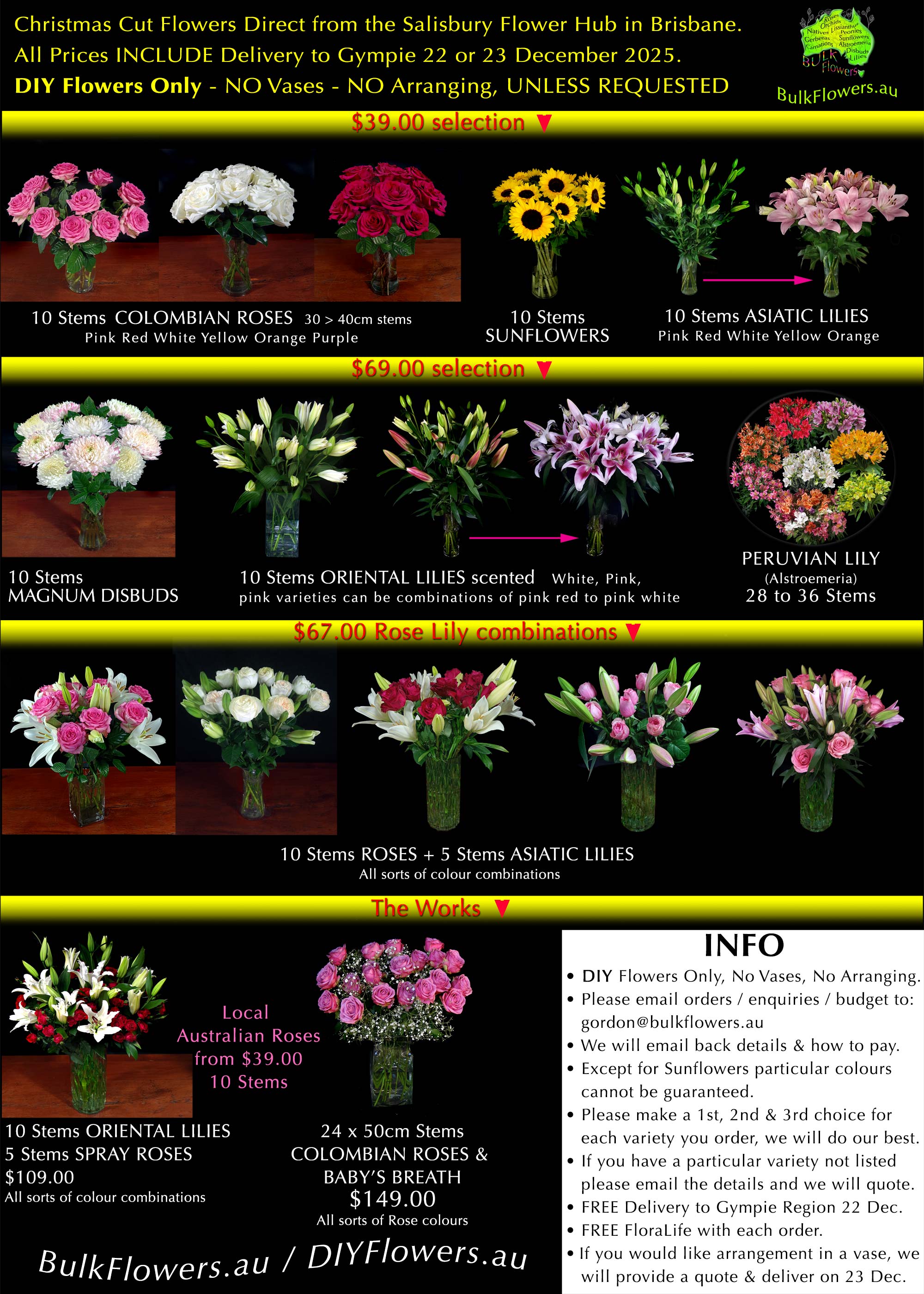 GYMPIE FLOWERS